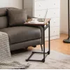 Журнальний столик Costway Allegro з регульованою стільницею в стилі Loft