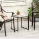 Image 3 for Садовий стіл Costway Trotten з металевим каркасом