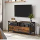 Image 4 for Тумба під телевізор Leobert Kamila в стилі Loft з 2 шухлядами