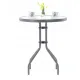 Image 6 for Садові меблі Chomik BISTRO стіл та 2 стільці сірий