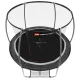 Image 2 for Батут Hop-Sport Premium 10ft (305см) чорно-сірий з внутрішньою сіткою