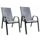 Image 7 for Комплект садових стільців Chomik GARDEN LINE CORTINA сірий