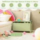 Image 3 for Скриня для іграшок Крокодил Costway DinoBox дерев'яна зелений