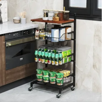 Стелаж Costway Vroda мобільний в стилі Loft