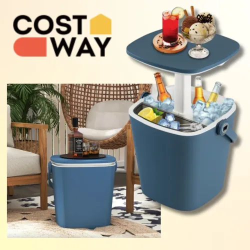 Портативний барний столик-холодильник