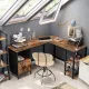 Image 3 for Письмовий комп'ютерний стіл Leobert Oxford кутовий в стилі Loft