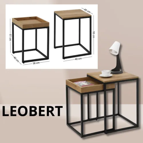 Стильный и компактный журнальный стол в стиле Loft