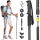 Image 6 for Трекінгові палиці Outtec Alu телескопічні 65-135см для скандинавської ходьби сріблястий