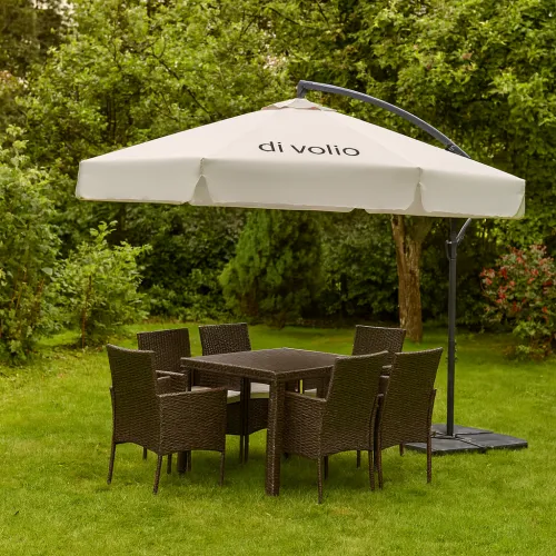 Зонт садовый Di Volio EMPOLI 300см кремовый