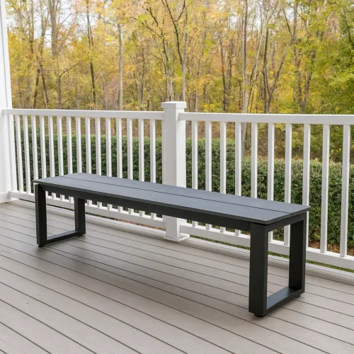 Садовая скамейка (на кладбище) Di Volio Pisa 160см серый