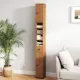 Image 4 for Шафа-пенал у ванну Costway Slim Tower вузька з шухлядою натуральний