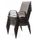 Image 5 for Комплект садових стільців Chomik GARDEN LINE CORTINA коричневий