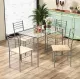 Комплект мебели Costway Corners обеденный стол со стульями