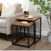 Комплект журнальних столиків Leobert Ascet в стилі Loft 2 шт