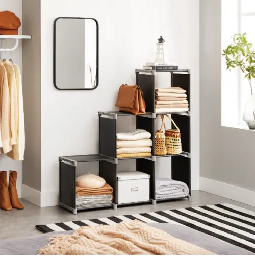 Модульный стеллаж пирамида Leobert Oskar 6 отделений