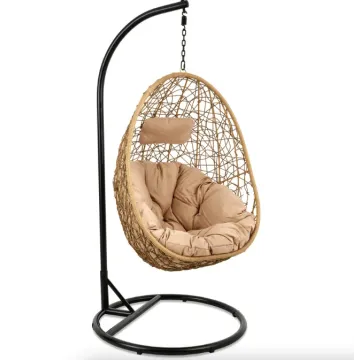 Підвісне крісло-кокон Di Volio Bacoli одномісне бежевий