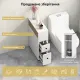 Image 6 for Вузька шафа-пенал (карго) Costway Rolling Slim на колесах 19см білий