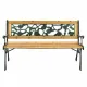 Image 2 for Лавка для саду Chomik GARDEN LINE PAOLA з декоративною спинкою