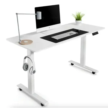 Компьютерный стол с регулируемой высотой Di Volio Biago белый