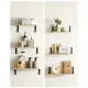 Image 4 for Полки настенные Leobert Senza 3 шт в стиле Loft, сонома