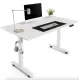 Компьютерный стол с регулируемой высотой Di Volio Rapalo белый