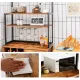 Image 2 for Стеллаж винный Costway Vinoteca кухонный шкаф в стиле Loft