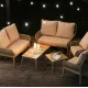 Image 11 for Комплект садових меблів Di Volio Akaia бежевий
