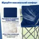 Image 5 for Крісло туристичне розкладне Costway Walker з термосумкою та чохлом синій