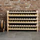 Image 6 for Стелаж винний Costway Modular Wine дерев'яний на 72 пляшки