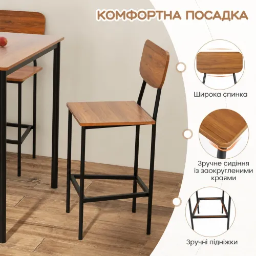 Барні стільці зі спинками - підтримка спини та зручне положення ніг
