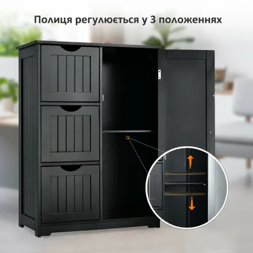 Отдельный шкафчик для закрытого хранения