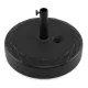 Image 1 for Основание для садового зонта Costway Fillable Round 40кг круглое черное