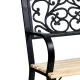 Image 13 for Лавка для саду Chomik GARDEN LINE SUNNY з декоративною спинкою