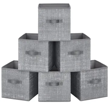 Набір складаних органайзерів для зберігання Leobert CubeFit, сірий