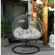 Image 6 for Подвесное кресло-кокон Di Volio Foggio двухместное серый