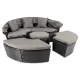 Image 4 for Садові меблі Di Volio MILANO чорно-сірі