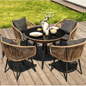 Комплект садових меблів Di Volio Rieti бежевий, сірий