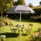 Image 6 for Парасолька садова Jumi Garden 240см сірий