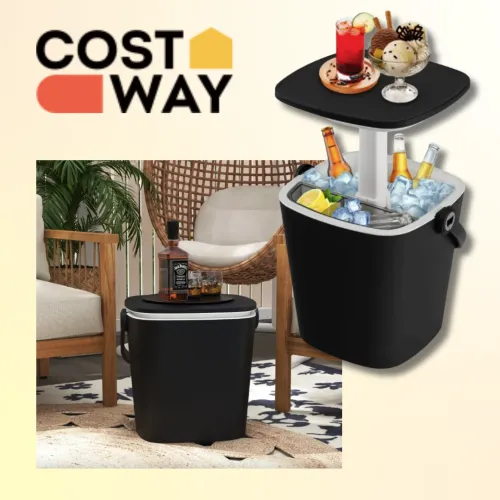 Портативний барний столик-холодильник