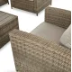 Image 8 for Комплект садових меблів Di Volio Veleti бежевий