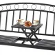 Image 6 for Лавка садова Chomik GARDEN LINE DUO з розкладним столиком