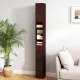 Image 9 for Шафа-пенал у ванну Costway Slim Tower вузька з шухлядою темно коричневий