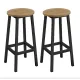 Image 2 for Барный стул Leobert Halmar 2 штуки в стиле Loft натуральный