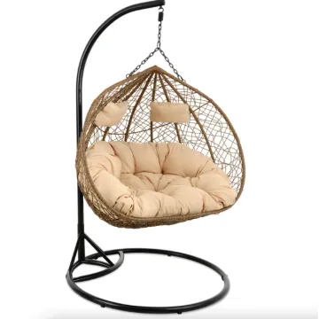 Підвісне крісло-кокон Di Volio Foggio двомісне коричневий