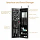 Image 5 for Зеркало подвесной шкаф Costway Glamour Case для бижутерии черный