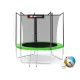 Image 16 for Батут Hop-Sport 8ft (244см) зелений з внутрішньою сіткою