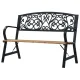 Image 6 for Лавка для саду Chomik GARDEN LINE SUNNY з декоративною спинкою