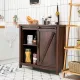 Image 6 for Кухонный комод-буфет Costway Sideboard с амбарной раздвижной дверцей лофт рустик