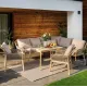 Комплект садових меблів Di Volio Albenga бежевий
