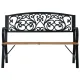 Image 7 for Лавка для саду Chomik GARDEN LINE SUNNY з декоративною спинкою